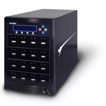iStorage Kanguru U2D2-15 Medien-Duplikator USB-Flash-Laufwerk-Duplikator Schwarz 15 Kopien