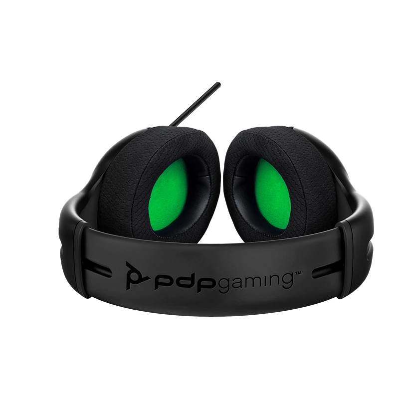 PDP LVL50 Headset Kabelgebunden Head-band Gaming Schwarz, Grün, Grau