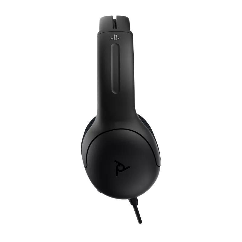 PDP LVL50 Wired Headset PS4 weiß - 50-mm-Treiber, kabelgebunden, Kabelgebunden, Gaming, Headset, Schwarz