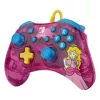 PDP Rock Candy: Bubblegum Peach Pink, durchscheinendes USB-Gamepad Analog / Digital Nintendo Switch, Nintendo Switch Lite, Nintendo Switch OLED