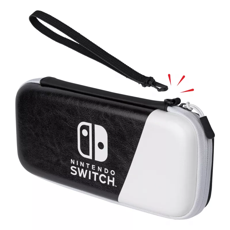 PDP schlank Deluxe: Schwarz & Weiß Hardshell-Hülle Nintendo Schwarz, Weiß