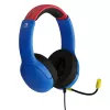 PDP LVL40 Headset Kabelgebunden Head-band Gaming Blau, Rot