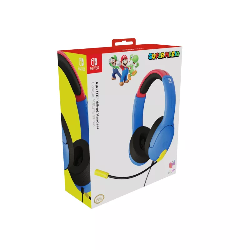 PDP LVL40 Headset Kabelgebunden Head-band Gaming Blau, Rot