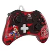 PDP Rock Candy: Mario Punch Rot, Transparentes USB-Gamepad Analog / Digital Nintendo Switch, Nintendo Switch Lite, Nintendo Switch OLED