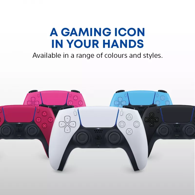 Gamepad Sony DualSense v3 für PlayStation 5 — Pink, Bluetooth & USB Type-C, integrierter Akku