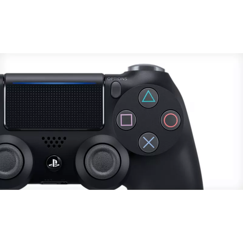 Sony DualShock 4 V2 Jet Schwarz, Gamepad, PlayStation 4, D-pad, Analog / Digital, Verschiedene, Kabelgebunden & Kabellos
