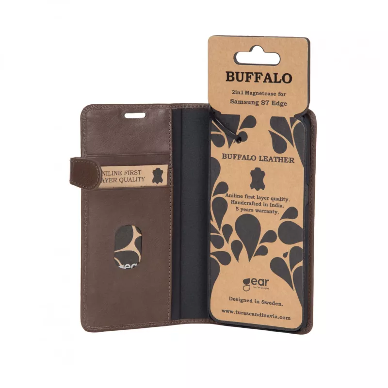 Buffalo 657525 Handyhülle 14 cm (5,5 Zoll) Folio Braun