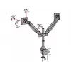 Multibrackets M VESA Gas Lift Arm Dual Schwarz