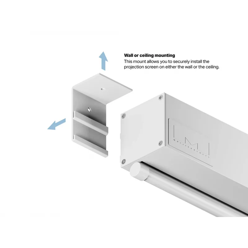 Multibrackets M 1:1 Manuelle Projektionsleinwand 200x200, 112 Zoll White Edition