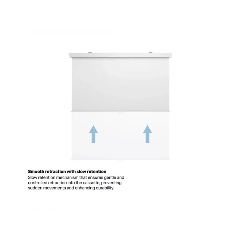Multibrackets M 1:1 Manuelle Projektionsleinwand 200x200, 112 Zoll White Edition