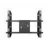 Einzelbildschirm Public Display Stand MULTIBRACKETS M – Schwarz, unterstützt bis zu 60 kg, VESA 200x200–800x400