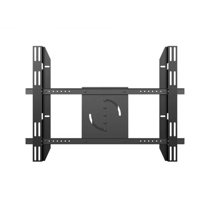 Einzelbildschirm Public Display Stand MULTIBRACKETS M – Schwarz, unterstützt bis zu 60 kg, VESA 200x200–800x400