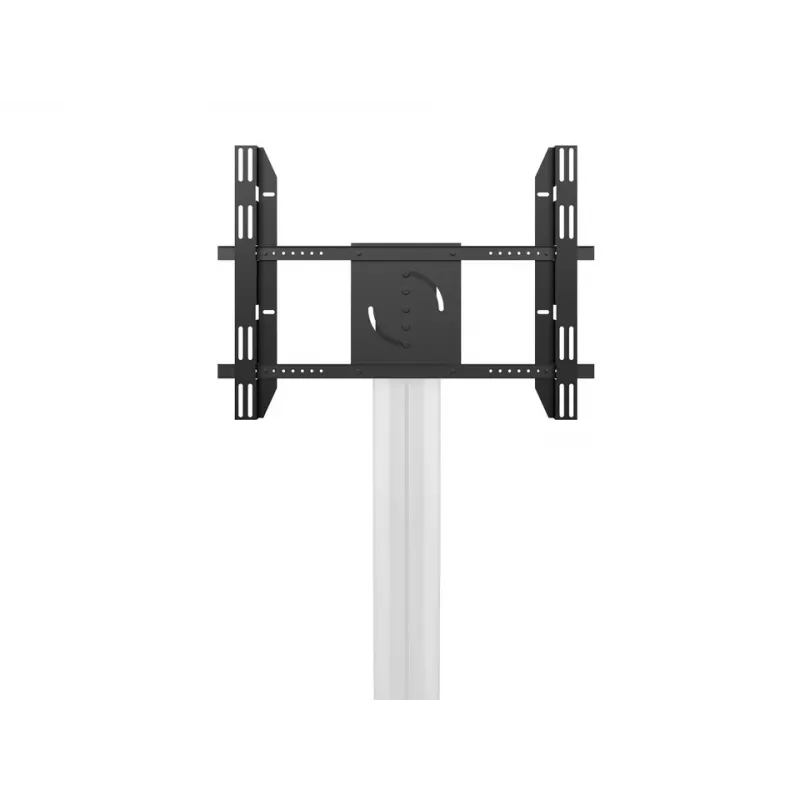 Einzelbildschirm Public Display Stand MULTIBRACKETS M – Schwarz, unterstützt bis zu 60 kg, VESA 200x200–800x400