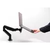 Laptop-Ständer Multibrackets M Laptop Holder Gas Lift Arm Schwarz