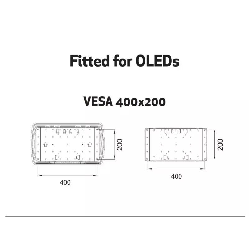 Halterung Multibrackets M VESA Super schlank Tilt & Turn Plus HD