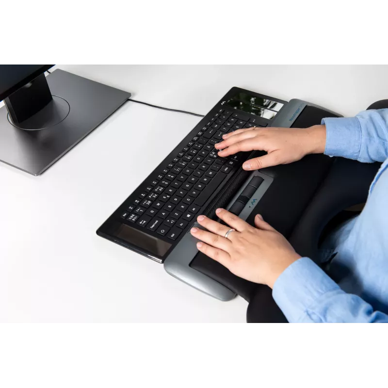 Mousetrapper Delta Maus Grau Extended USB-A