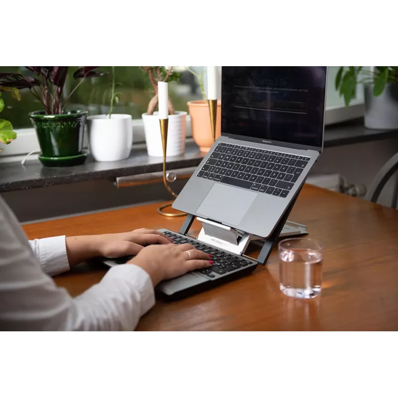 Mousetrapper Laptop Stand Schwarz/Silber