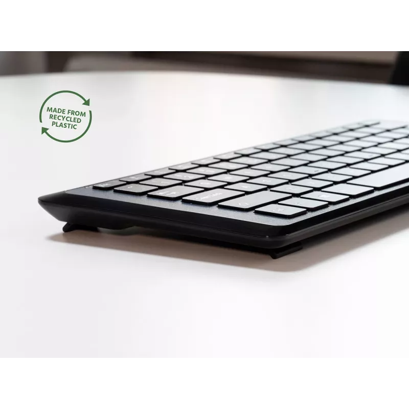 Mousetrapper Type Mini Tastatur QWERTY US USB-C, Mini, Kabelgebunden, USB, QWERTY, Schwarz