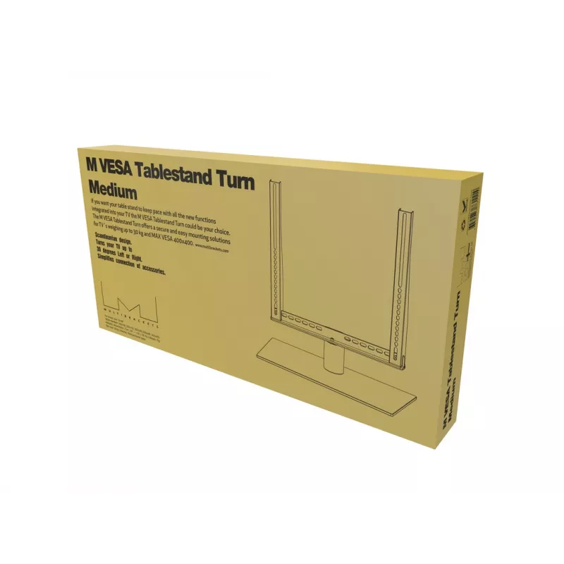 Tischständer Multibrackets M VESA Tablestand Turn Schwarz Mittel MAX 400x400