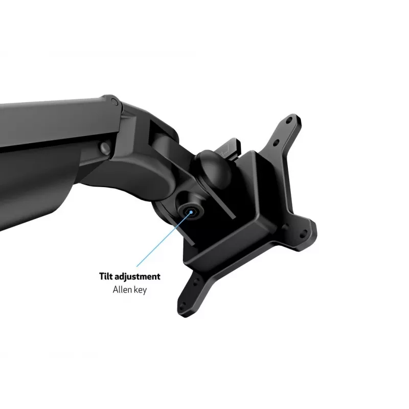 Multibrackets M VESA Gasliftarm Einzeln Schwarz HD