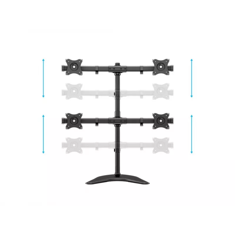 Multibrackets M Deskstand Basic Quad Freestanding-Halterung 32 kg 15-27 Zoll