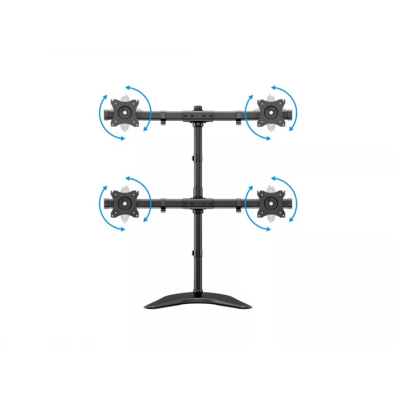 Multibrackets M Deskstand Basic Quad Freestanding-Halterung 32 kg 15-27 Zoll