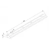 Schienenverlängerung Multibrackets M Pro Series Aluminium 180 mm