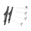 Flachbildschirm-Montagearm MULTIBRACKETS M Pro Series Tilt Arms 400mm, schwarz, Aluminium/Stahl, 2 Stück
