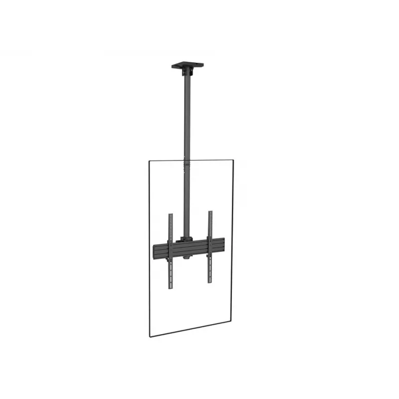 Flachbildschirm-Montagearm Multibrackets M Pro Series Fixed Arms 600 mm, Stahl, schwarz, 2er-Pack