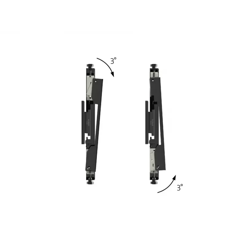 Flachbildschirm-Montagearm Multibrackets M Pro Series Micro-Adjustable Arms 400mm Schwarz Stahl
