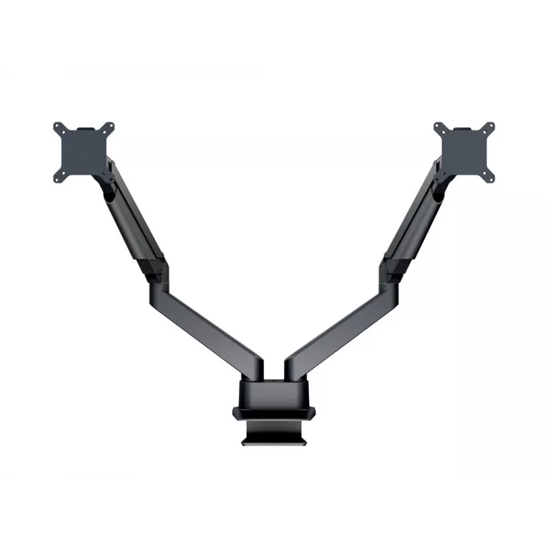 Multibrackets M VESA Gas Lift Arm Dual Side by Side Schwarz Klemme 20 kg 15-32 Zoll
