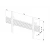 Multibrackets M Wallmount Pro MBW1U Fixed Schwarz 50 kg 40-65 Zoll