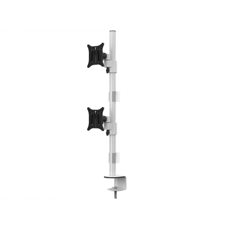 Multibrackets M VESA Deskmount Officeline Dual Vertical Weiß