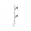 Multibrackets M VESA Deskmount Officeline Dual Vertical Weiß