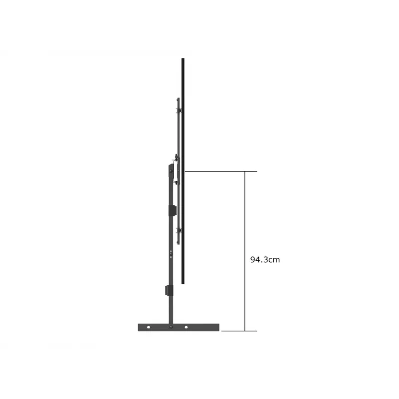 Multibrackets M Universal Long Reach Arm 1010mm HD Single 40kg 42-75 Zoll