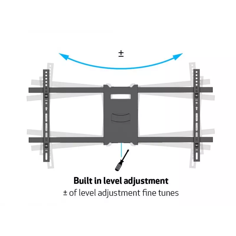 Multibrackets M Universal Long Reach Arm 1010mm HD Single 40kg 42-75 Zoll