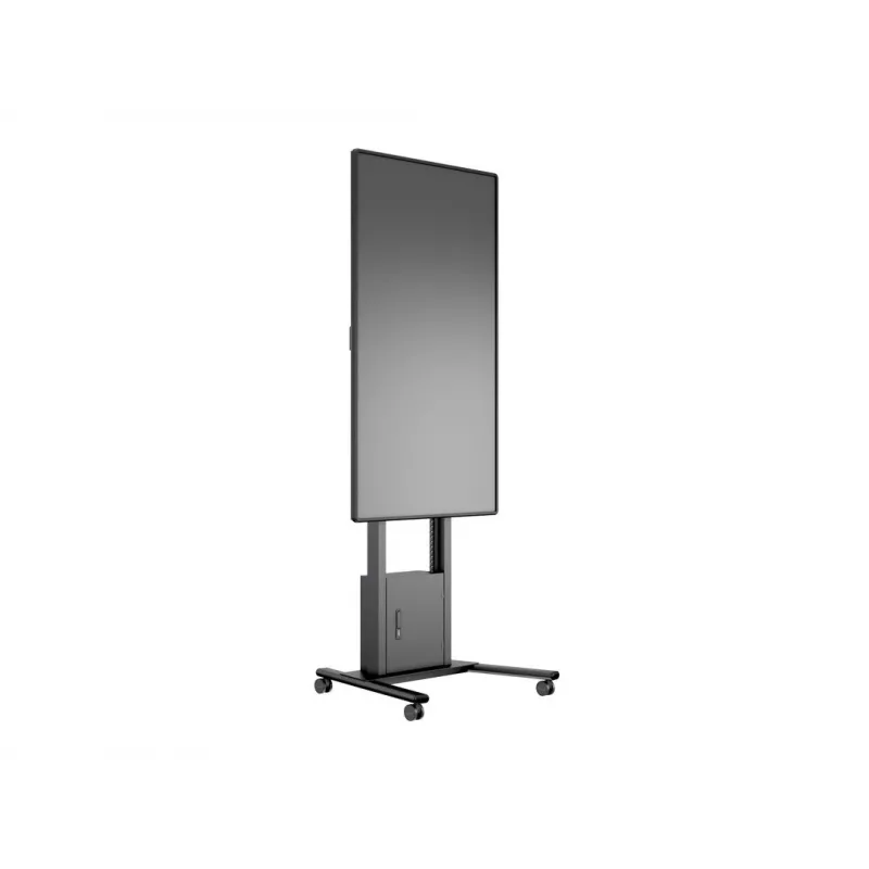 Multibrackets M Motorized Floorstand 120 kg Schwarz inkl. Schrank & Kameraregal