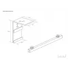 Multibrackets M 1:1 manuelle Projektionsleinwand 240x240, 135 Zoll White Edition