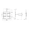 Multibrackets M Universal Flexarm Pro 60 kg Sound & Camera 60 kg Tragfähigkeit 55-85 Zoll