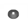 Durchführungsbasis MULTIBRACKETS M Deskmount HD — Aluminiumgehäuse, schwarz, Ø 21 cm, H 40 mm, 500 g