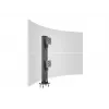 Durchführungsbasis MULTIBRACKETS M Deskmount HD — Aluminiumgehäuse, schwarz, Ø 21 cm, H 40 mm, 500 g