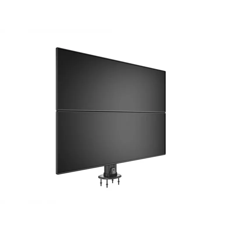 Durchführungsbasis MULTIBRACKETS M Deskmount HD — Aluminiumgehäuse, schwarz, Ø 21 cm, H 40 mm, 500 g
