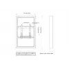 Multibrackets M Pro Series Gehäuse 32 Zoll Wandmontage Klein Schwarz Stahl Querformat/Hochformat