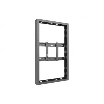Multibrackets M Pro Series Enclosure 43 Zoll Small Schwarz Stahl Quer-/Hochformat