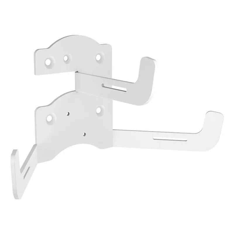 Wand-Kabelmanagement Multibrackets M Stahl Weiß — für organisierte Kabelführung