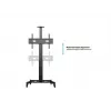 Multibrackets M motorisierter Public Floorstand Einzelsäule 170 HD 60 kg Kapazität 32-75 Zoll