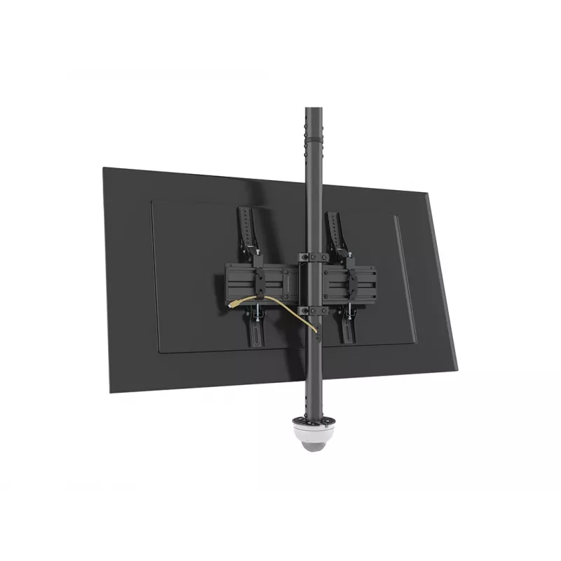 Kamerahalterung MULTIBRACKETS M Pro Series – universeller Dome-Kamerahalter, Stahl, schwarz, 135×55×72 mm