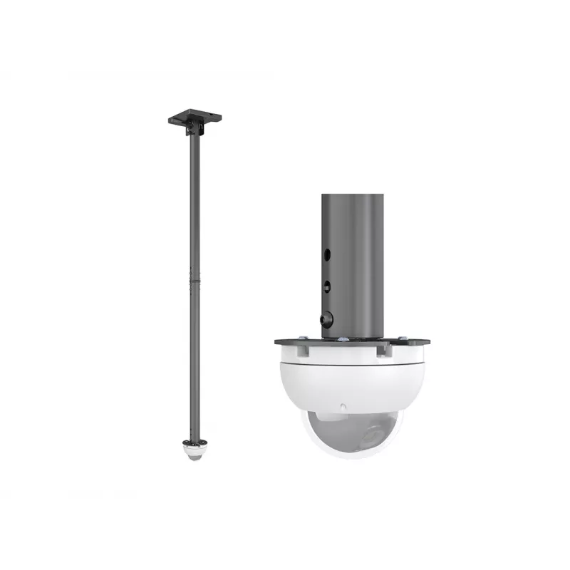 Kamerahalterung MULTIBRACKETS M Pro Series – universeller Dome-Kamerahalter, Stahl, schwarz, 135×55×72 mm