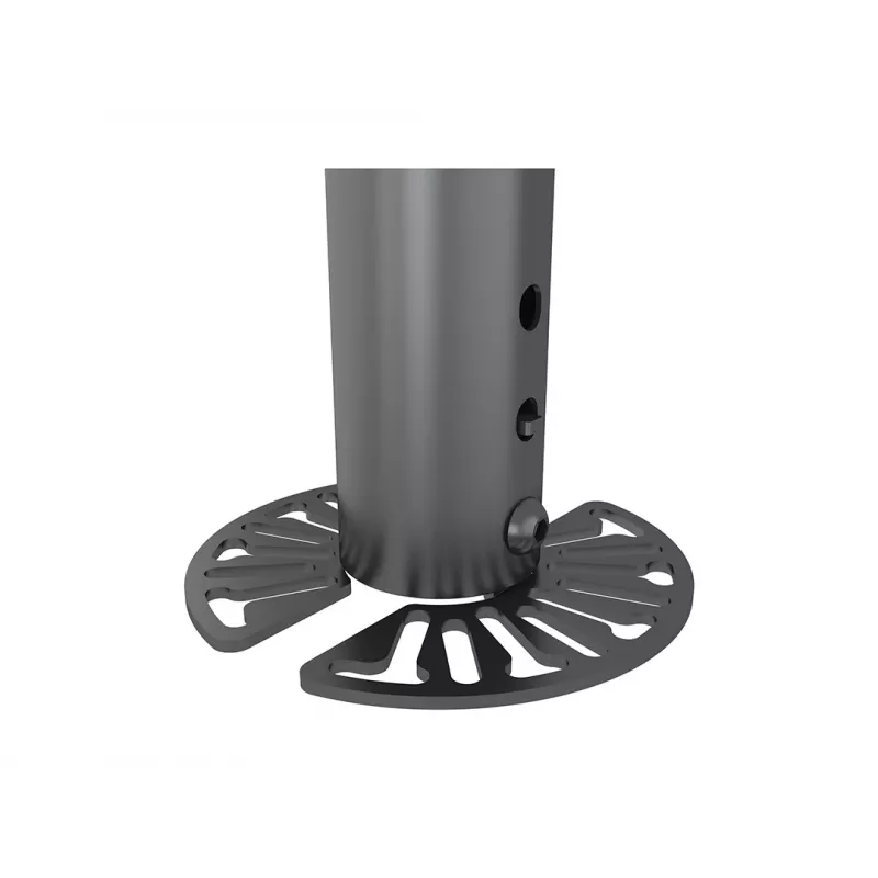 Kamerahalterung MULTIBRACKETS M Pro Series – universeller Dome-Kamerahalter, Stahl, schwarz, 135×55×72 mm