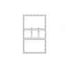 Multibrackets M Pro Series Gehäuse 43 Zoll Wand schlank Small Weiß Stahl Landschaft/Hochformat
